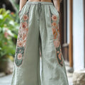 Pants Women's Linen Wild Wide Legs