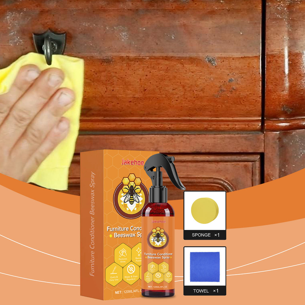 Jakehoe Furniture Beeswax Care Spray Wood Furniture Floor Renovation